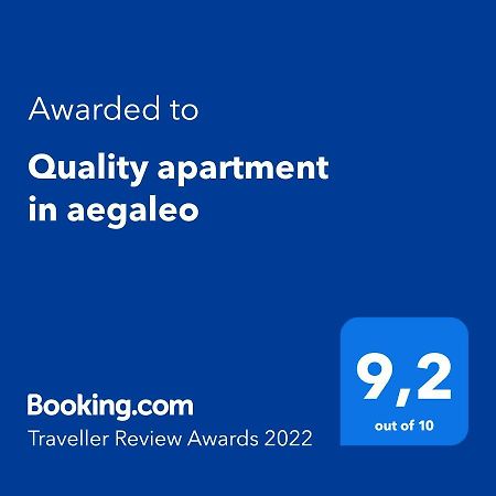 Quality Apartment In Aegaleo Aten Exteriör bild