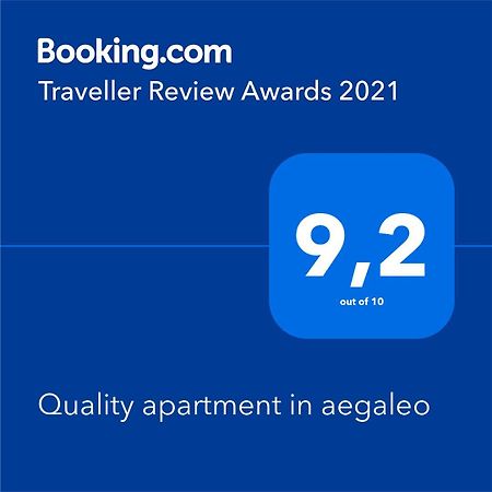 Quality Apartment In Aegaleo Aten Exteriör bild