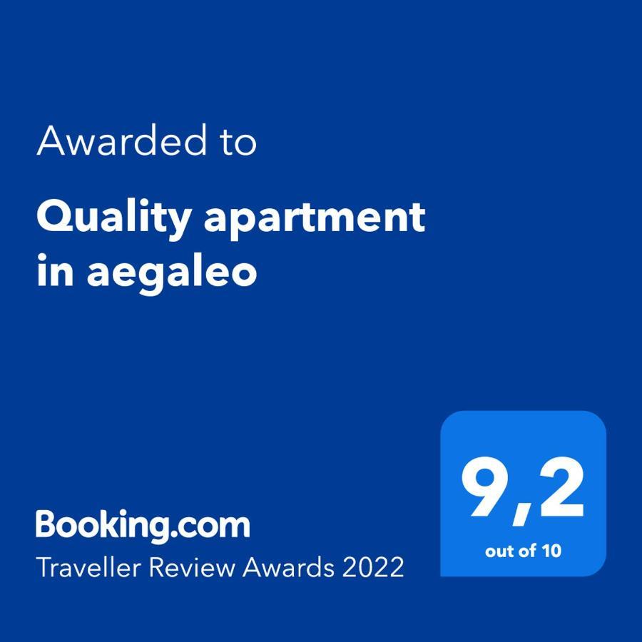 Quality Apartment In Aegaleo Aten Exteriör bild